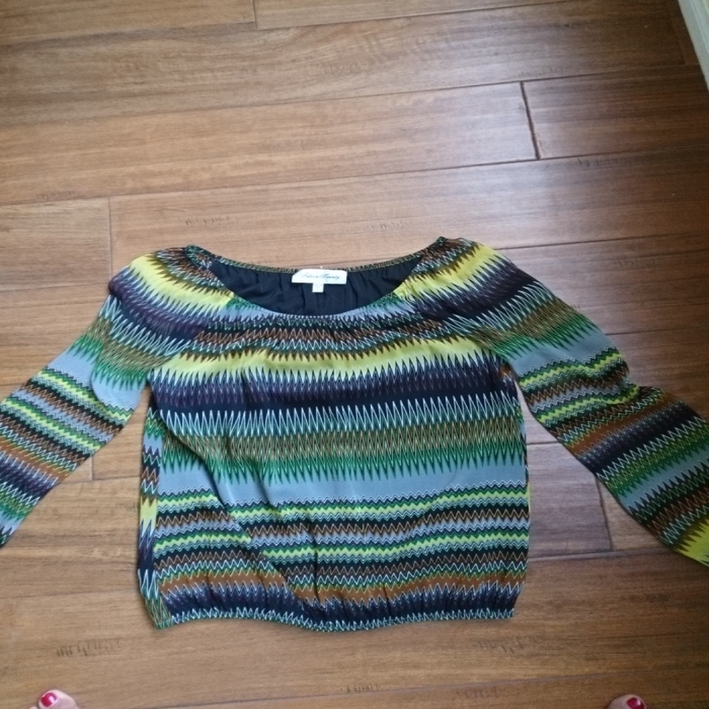 Silk blouse S Missoni pattern